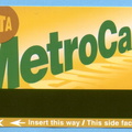2008 Green MetroCard - front side